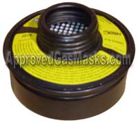 MSA Millennium NBC Gas Mask Filter Cartridge