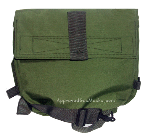 Lightweight black backpack is the perfect size to store a mask, filter, suit and essential survival gear